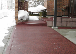 道路・階段・駐車場融雪システム